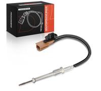 Frankberg Sensore temperatura gas scarico 2-Poli Replace #8200930751 | Compatibile con Renault Master Megane Trafic, Opel Movano B Vivaro, Nissan Primastar; sul turbocompressore, NTC-Sensore