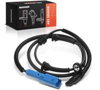 Frankberg Sensore Velocità Ruota ABS Sensore ABS 2-Poli Compatibile con 207 CC WD 2008 I CU 207 WA WC C3 II SC 207 SW WK Replace# 96550678