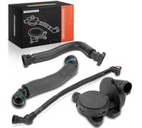 Frankberg Separatore Olio Sfiato del Basamento Compatibile con Serie 1 E87 118i 2004-2007 Serie 3 E90 318i 2005-2007 Serie 3 Touring E91 318i 2006-2007 Replace# 11617526654