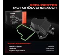 Frankberg Separatore Olio Sfiato del Basamento con Guarnizione Compatibile con Classe C W203 CLK C209 Classe E W211 Classe R V251 W251 Replace# 2720160134