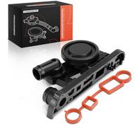 Frankberg Separatore Olio Sfiato del Basamento Con Guarnizione Testata cilindri Compatibile con Golf V 1K1 A3 8P1 P.a.s.s.a.t 3C2 J.e.t.t.a III 1K2 TT 8J3 Altea 5P1 Replace# 06F129101N