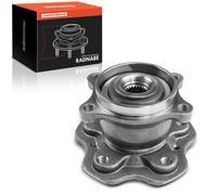 Frankberg Set Cuscinetto Ruota Mozzo Assale Posteriore Per Nissan Qashqai II