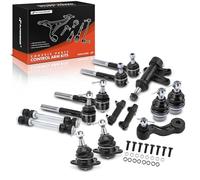 Frankberg Set di 14 bracci trasversali per asse anteriore, compatibili con Escalade Tahoe B2W Astro Bus Avalanche Tahoe GMT400 Yukon GMT900 Hummer H2 Replace# ES2004S, K80631