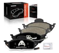 Frankberg Set di 4 pastiglie dei freni con lubrificante per freni asse anteriore, compatibili con Classe M W163 ML 230 2.3L 1998-2005 Classe M W163 ML 270 CDI 2.7L 1999-2005 Replace# 1634200020