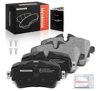Frankberg Set di 4 pastiglie freno anteriori compatibili con 2 Active Tourer F45 216 218 1.5L-2.0L 2013-2021 X2 F39 sDrive16 1.5L 2018-2024 F55 S 2.0L 2013-24 Sostituzione.34106874034