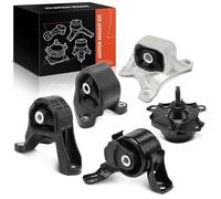 Frankberg Set di 5 cuscinetti motore anteriori e posteriori compatibili con elemento YH 2.4L 2002-2005 Replace# 9879,9399