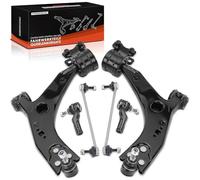 Frankberg Set di 6 bracci trasversali anteriori sinistri, inferiori, compatibili con C-Max DM2 2007-2010 Focus C-Max 2003-2007 Focus II DA HCP DP 2004-2012 Replace# 4M513A424AD