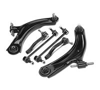 Frankberg Set di 6 bracci trasversali anteriori sinistro destro compatibili con Qashqai +2 I J10 JJ10E NJ10 1.5L-2.0L 2007-2013 Koleos I HY 2.0L 2.5L 2008-Heute Replace# 546684CB0A