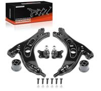 Frankberg Set di bracci trasversali per asse anteriore, compatibile con Cordoba 6L2 1.2L-2.0L 2002-2009 Fabia I 6Y2 1.0L-2.0L 1999-2008 Polo 9A 9N 1.2L-1.9L 2001-2009 Replace# 6Q0407151515151515151 D
