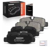 Frankberg Set di pastiglie dei freni incl. 4x Pastiglie dei Freni Posteriore Compatibile con V-Class W447 Vito Tourer W447 Marco Polo CAmper W447 Replace# 4474200120, A4474200120