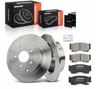 Frankberg Set freni incl. 2x Dischi Freno + 4x Pastiglie dei Freni Posteriore Compatibile con Santa Fé II CM 2.2 CRDi 2.7 V6 GLS 2.2 CRDi GLS 2.7 V6 Replace# 583022BA20