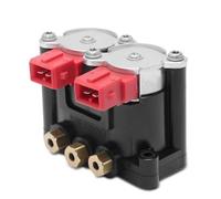 Frankberg Sospensione pneumatica, blocco valvola a 4 poli, compatibile con 5 E39 2.0L-4.4L 1995-2003, serie 7 E65 E66 E67 3.0L-6.0L 2001-2008 X5 E53 2.9L-4.6L 20006 3722 6787616