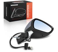 Frankberg Specchietto retrovisore esterno destro, 11 poli, riscaldabile, sensore di temperatura, luce lampeggiante ed elettrico, pieghevole, compatibile con C3 II DS3
