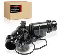 Frankberg Termostato Alloggiamento termostato Benzina Compatibile con Serie 3 Cabriolet E46 2.2L Serie 3 E46 2.2L Serie 5 E39 2.5L Serie 3 Cabriolet E46 3.0L Serie 5 E60 2.2L Replace# 11531437040
