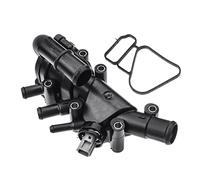 Frankberg Termostato del liquido di raffreddamento con guarnizione | M2S6G, 8A586; Compatibile con: Fiesta V Van, Bantam Pick-up, Fiesta V JD JH, Fusion JU