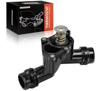 Frankberg Termostato refrigerante con guarnizione, compatibile con 3 E46 318 320 2.0L 1998-2005 serie 5 E39 520-530 2.0L-3.0L 1995-2003 7er E38 728 i iL 2.8L 1995-200001 Reu Piazza # 1 1530398877