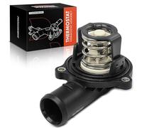 Frankberg Termostato refrirante con guarnizione 87 °C compatibile con A4 8EC B7 2.7L 3.0L 2004-2008 A6 4F2 C6 2.7L 3.0L 2004-2011 Q7 4LB 3.0L 3.6L 2006-2015 Replace# 59121 111F