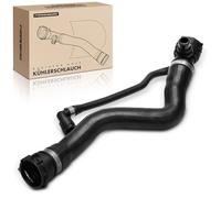 Frankberg Tubo del radiatore Tubo dell'acqua di raffreddamento nero Compatibile con Serie 1 Cabriolet E88 118-123 Serie 3 E90 316-320 Serie 3 Cabriolet E93 320d Serie 3 Coupé E92 320d 17127797257