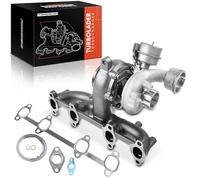 Frankberg Turbocompressore a gas di scarico Diesel Compatibile con Golf V Variante 1K5 1.9L Golf V 1K1 1.9L T.o.u.r.a.n 1T1 1T2 1.9L C.a.d.d.y III MPV 2CB 2CJ 2KB 2KJ 1.9L Golf Plus 521 5M1 1.9L