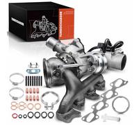 Frankberg Turbocompressore per gas di scarico compatibile con Cruze J300 1.4L 2010-2016 Orlando J309 1.4L 2012-Heute Astra J P10 1.4L 2009-2015 Corsa D S07 Mokka X J13 Replace# 555656533 53