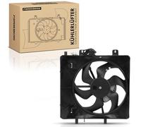 Frankberg Ventola di raffreddamento Ventola Radiatore ad acqua Compatibile con C3 I FC FN 1.4L C2 JM 1.1L C3 I FC FN 1.1L C2 JM 1.4L 1007 KM 1.6L Replace# 47335