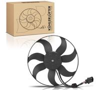 Frankberg Ventola di raffreddamento Ventola Radiatore ad acqua Compatibile con Golf VI 5K1 1.4L Golf V 1K1 1.4L Golf VI 5K1 1.2L Golf VI 5K1 1.6L Golf VI Variante AJ5 1.6L Replace# 1K0959455N
