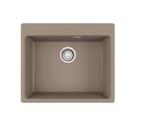 FRANKE 114.0661.701 LAVELLO MONOVASCA 59x50 IN FRAGRANITE OYSTER