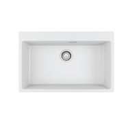 FRANKE 114.0661.706 LAVELLO MONOVASCA 78x50 COLORE BIANCO