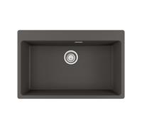 FRANKE 114.0714.175 LAVELLO MONOVASCA 78x50CM IN FRAGRANITE GRIGIO ARDESIA