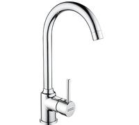 Franke 115.0298.097 - Miscelatore monocomando per lavello da cucina, cromato