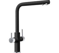 Franke 115.0637.660, Set rubinetto cucina con filtro Neptune Clear Water, Onyx