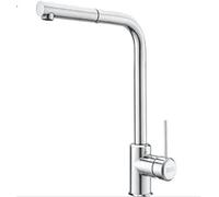 FRANKE 115.0668.280, Rubinetto per lavello da cucina Sirius L Side pull-out, Cromo