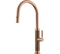 Franke Mythos Masterpiece Rubinetto da Cucina Rame con Bocca a J e Doccetta Estraibile - 115.0711.557