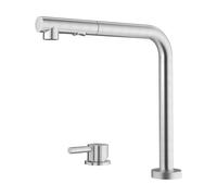 Franke 115.0731.378 Miscelatore da Cucina Sottofinestra Bocca Estraibile Inox