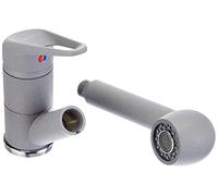 Franke 1150030729 - Miscelatore Monocomando 740 Per Lavello Cucina, Colore: Stone Grey
