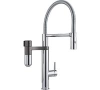 FRANKE 120.0551.219 Vital Semi-Pro - Rubinetto da cucina con filtro per acqua, cromo/canna di fucile