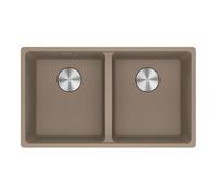 Franke 1250686737 - Lavello Fragranite 2 Vasche 80 cm Oyster