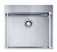 Franke Box - Lavello in acciaio inox BXX 210/610-54 TL, 570x510 mm 127.0369.295