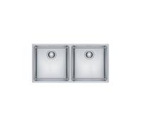 Franke MRX 220 40-40 127.0525.283 Lavello 2 vasche semifilo/filotop 86 x 44 - inox