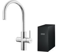 Franke Mythos Water Hub Sparkling rubinetto da cucina verticale acciaio inossidabile 160.0708.956