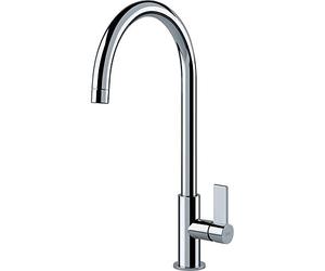 Franke Abient Cromo - Rubinetto a leva singola tipo C, in ceramica, 2,5 cm