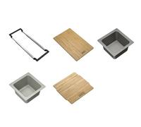 FRANKE Accessori Lavello Linea ALL IN, Kit 2 Regular, 5 Pezzi - 112.0655.482