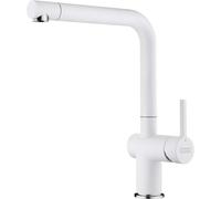 Franke Active L Rubinetto da Cucina Polar White Bianco con Bocca Girevole 115.0653.376