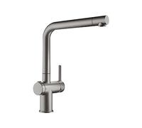Franke Active Twist Miscelatore Monocomando in Acciaio Inox con Bocca Fissa e Comando di Scarico Integrato 115.0653.504