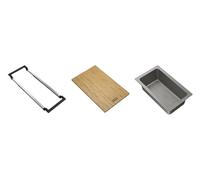 Franke AIUS100 - Sistema di accessori per lavello da cucina universale all-in