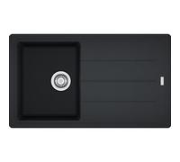 Franke Basis BFG 611-86 Lavello da incasso in onice e granito, nero, per cucina