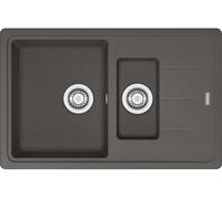 Franke Basis lavello in granito 78x50 cm grigio/grafite/inox 114.0716.319