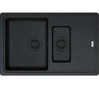Franke Basis lavello in granito 78x50 cm nero 114.0693.555
