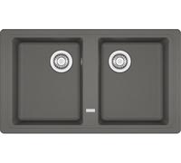 Franke Basis lavello in granito 86x50 cm grigio/grafite/inox 114.0676.268