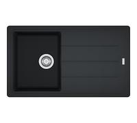Franke BFG 611-86 9899873 Lavello incasso 86 x 50 nero - gocciolatoio reversibile 114.0370.202